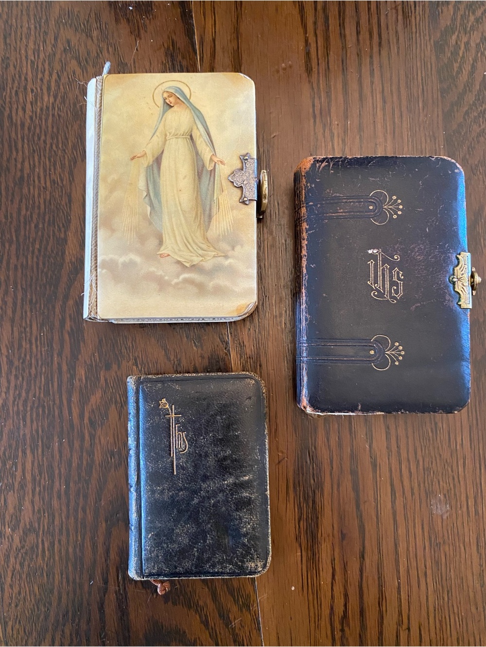 Vintage Religious Pocket Small Prayer Books
